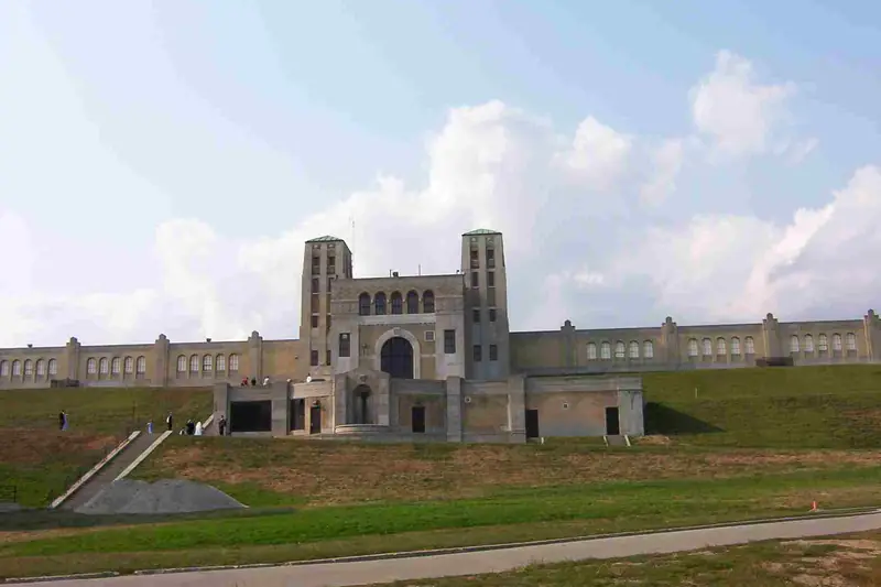 The R. C. Harris Water Treatment Plant on Toronto's eastern lakeshore